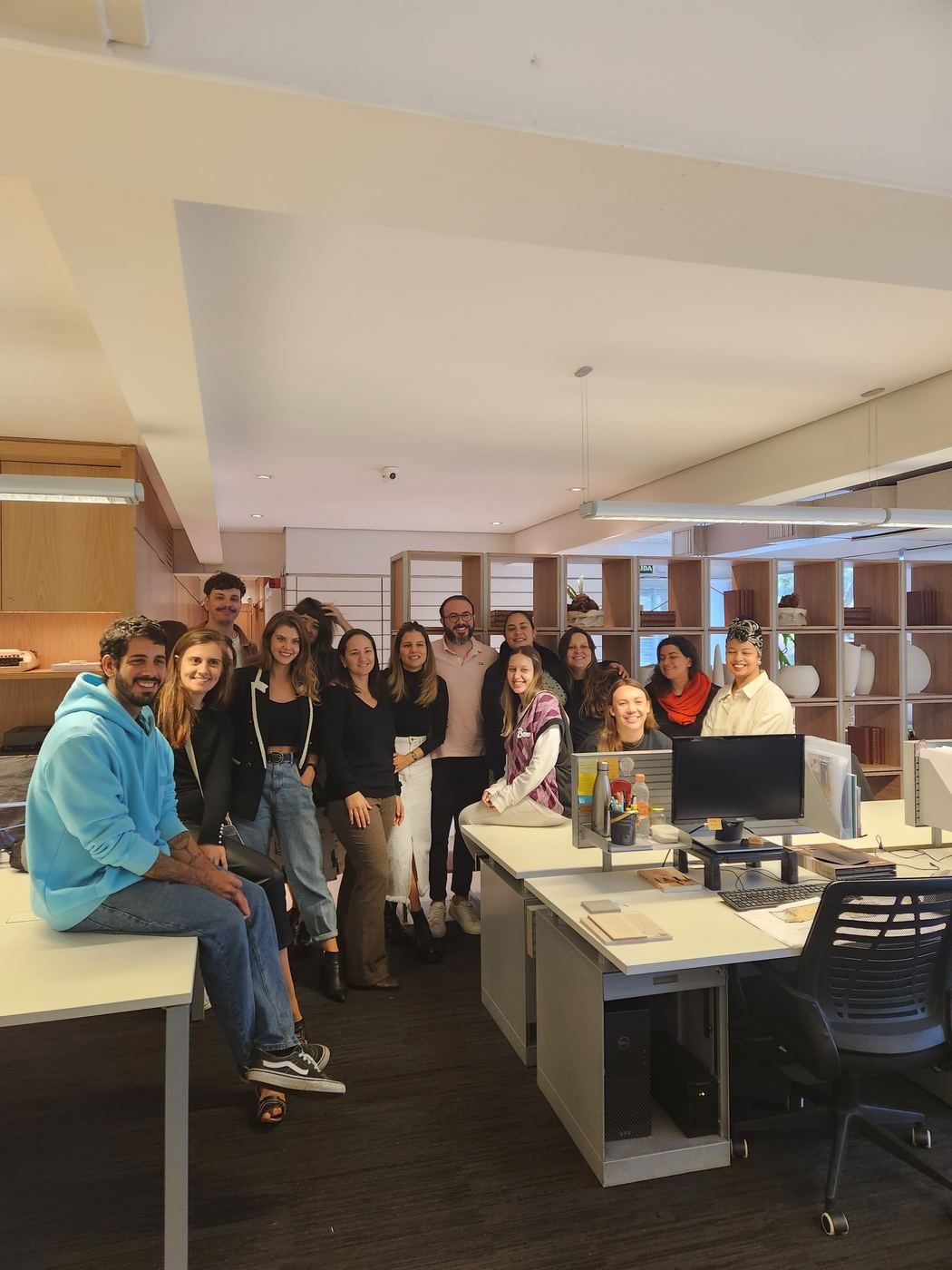The team at Très Arquitetura during the Archicad implementation led by Migra