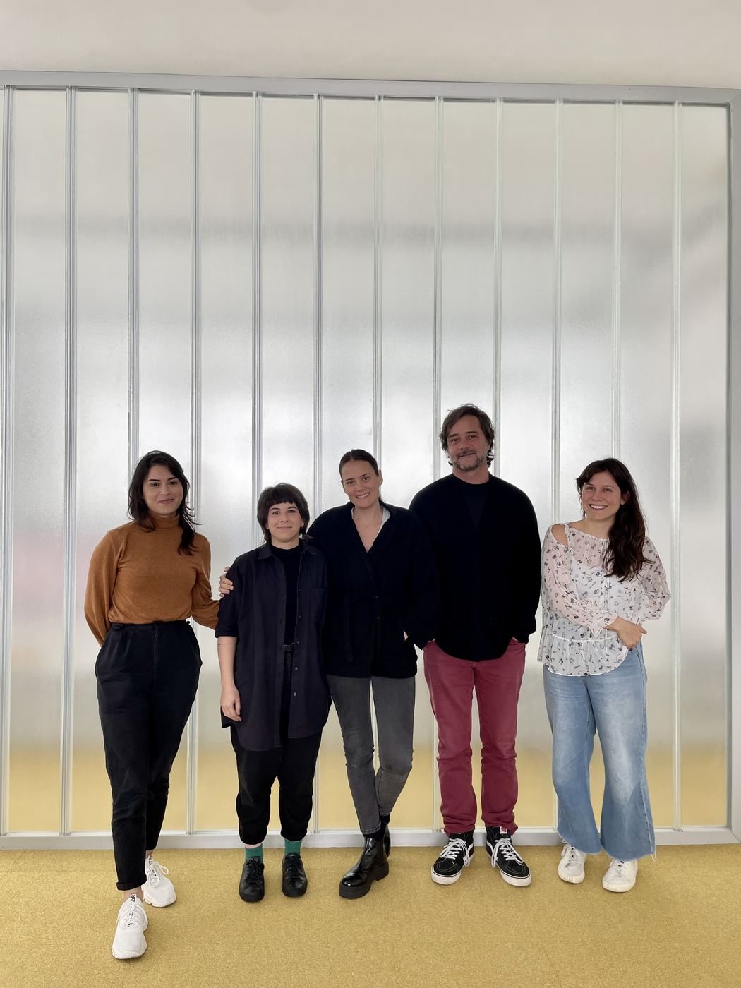 Equipe do Acayaba + Rosenberg durante a implementação de Archicad conduzida pela Migra